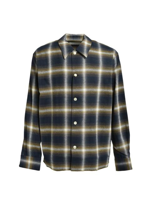 SECOND/LAYER LOGAN OMBRE LS SHIRT / OLV