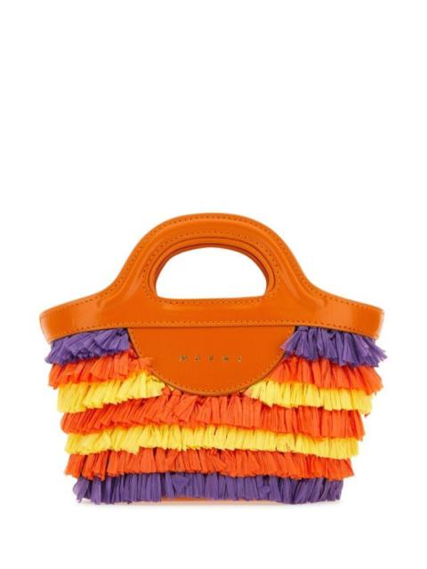 MARNI Multicolor Fabric Micro Tropicalia Summer Handbag