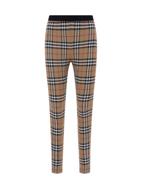 Burberry Burberry Archive Check Leggings