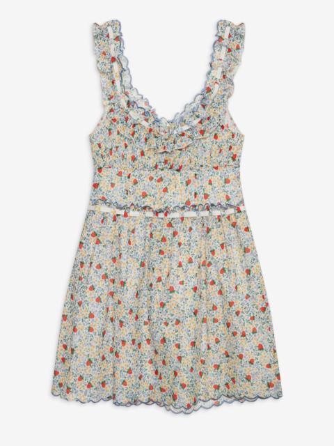 For Love & Lemons Strawberry Kiss Dress