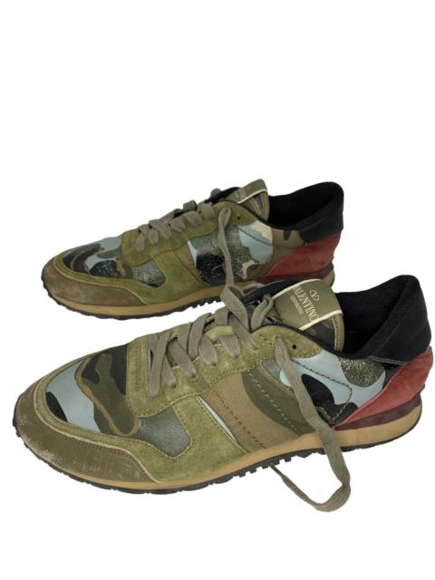 Valentino valentino garavani camouflage trainer sneakers