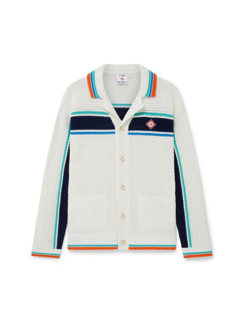 CASABLANCA Crochet Tennis Shacket | Casablanca Paris