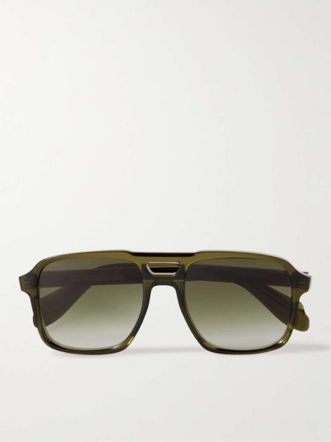 1394 Aviator-Style Acetate Sunglasses