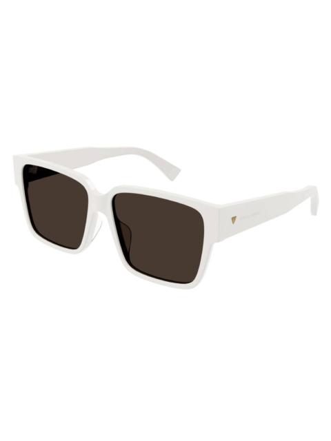 Bottega Veneta Bottega Veneta Brown Square Ladies Sunglasses BV1287SA 004 59