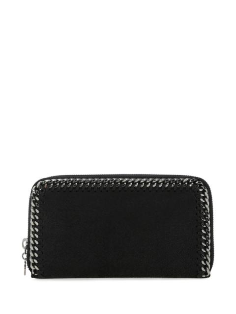 Stella McCartney Black shaggy deer Falabella wallet