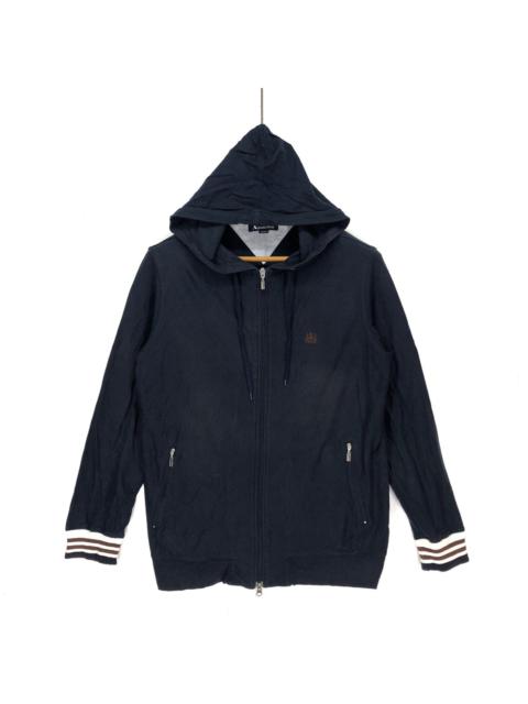 Other Designers Aquascutum - Aquascutum Made In Japan Zipper Hoodie #1058-37