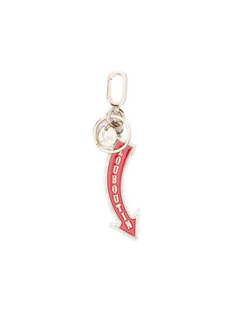 Christian Louboutin Circus Signpost Keyring