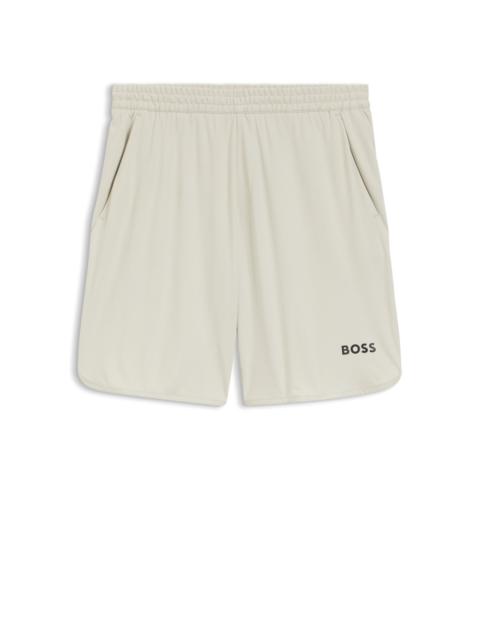 BOSS STRETCH SHORTS IN QUICK-DRY FABRIC