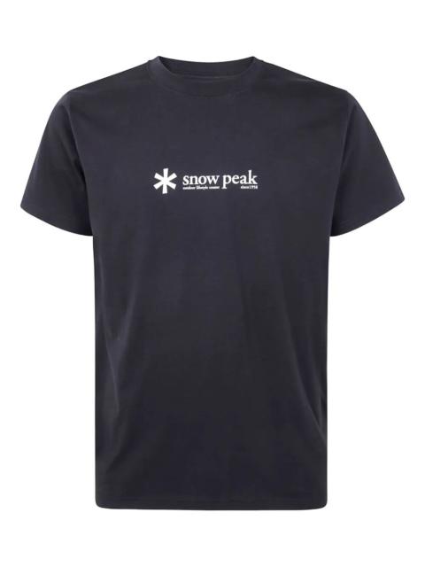 snow peak Soft Cotton "Logo" Short Sleeves T-Shirt