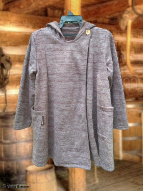 Other Designers Archival Clothing - NUKME JAPANESE SINGLE BUTTON CLOAKS WITH HOOD