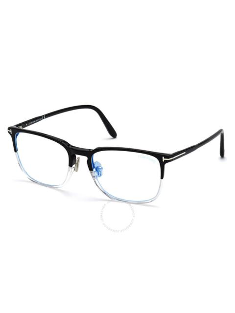 TOM FORD Tom Ford Blue Light Block Square Men's Eyeglasses FT5699-B 005 53