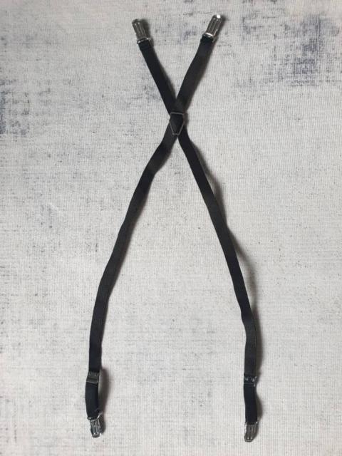 Archival Clothing - Unnamed black colour skin head style suspender