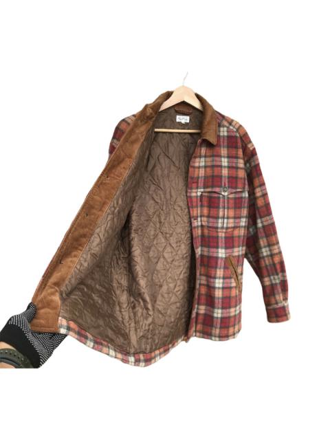 Other Designers Vintage - Vintage flannel kurt cobain style wool jacket maul ruck japan