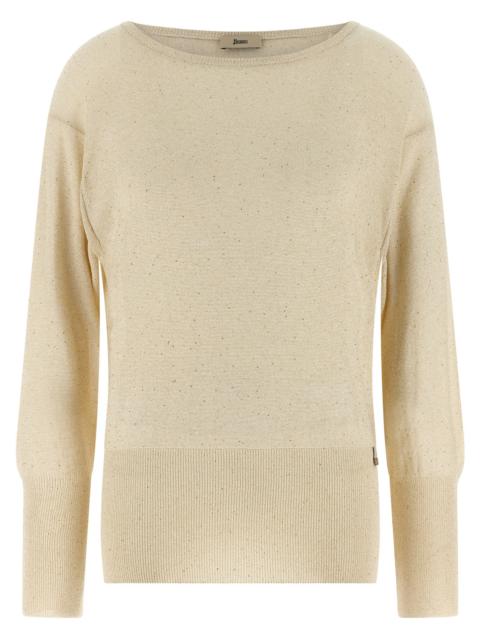 Herno Herno Women Lamé And Sequin Yarn Sweater