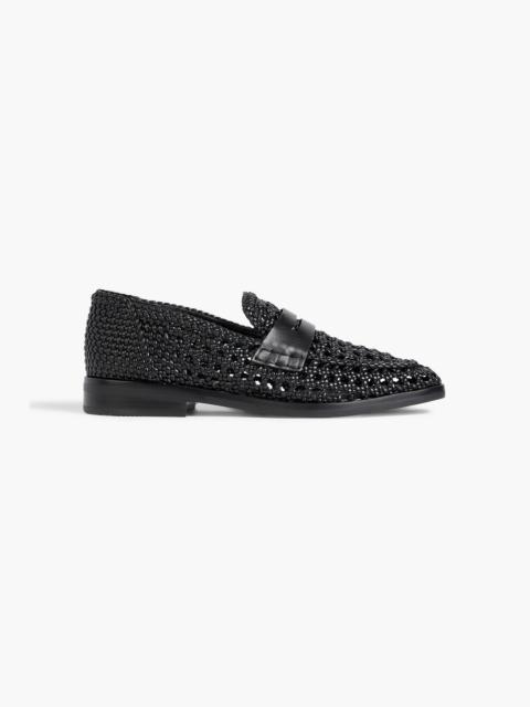 3.1 Phillip Lim Woven leather loafers