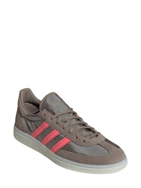 adidas adidas Gender Inclusive Handball Spezial Sneaker in Brown/Semi Flash Red/Alumina at Nordstrom