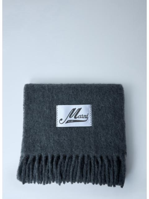 Marni Marni Men Fringed Wool Scarf