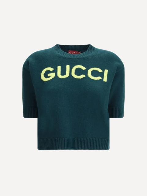 GUCCI adidas x Gucci mohair knit sweater | REVERSIBLE