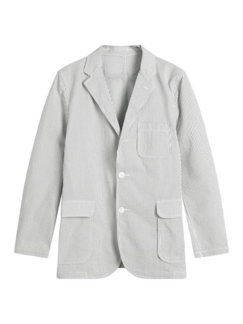 BEAMS PLUS Beams Plus 3 Button COOLMAX® Seersucker Blazer