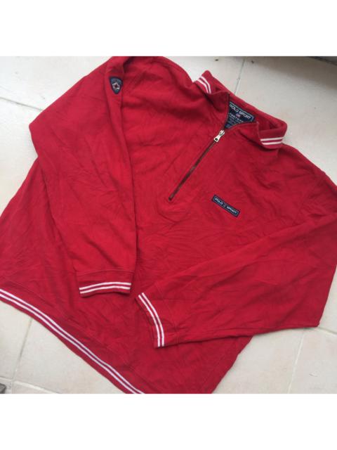 Polo Ralph Lauren - Vintage 90s Polo sport ralph lauren sweater half zip