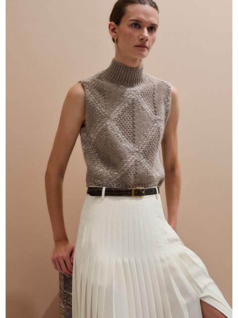 ME+EM Argyle Knit Vest