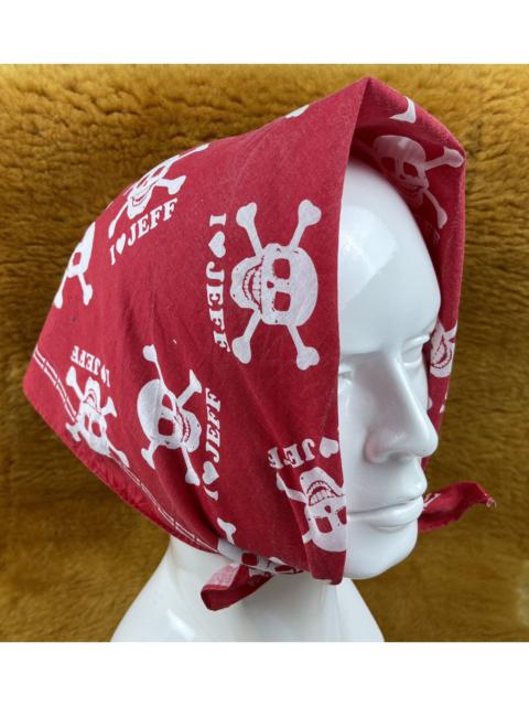 Other Designers Other - I ❤️ guam skulls bandana handkerchief neckerchief scarf