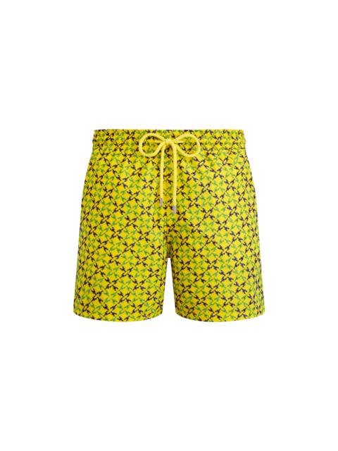 Vilebrequin Men Swim Shorts Embroidered Homard Pixel - Limited Edition