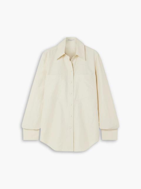 Stella McCartney Cotton-blend poplin shirt