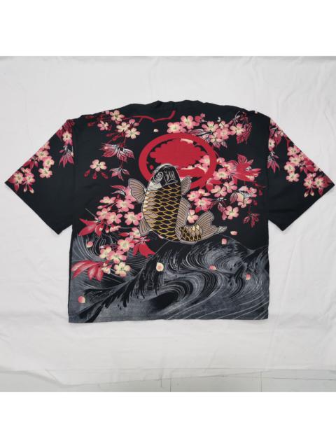 Other Designers Vintage Japanese Art Short Sleeve Kimono Style