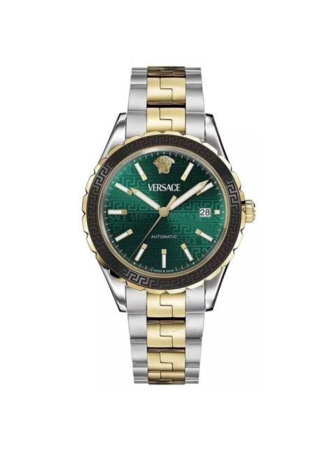 VERSACE Versace Hellenyium Automatic Green Dial Men's Watch VEQCA0524