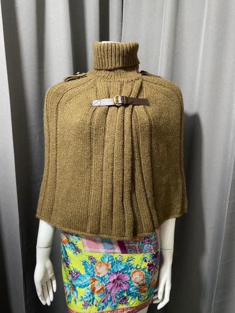 GUCCI Fall 2008- Gucci Brown Fabric Poncho