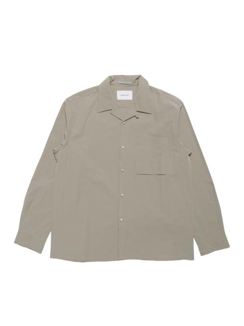 NORSE PROJECTS Carsten Travel Light Shirt LS Concrete Grey