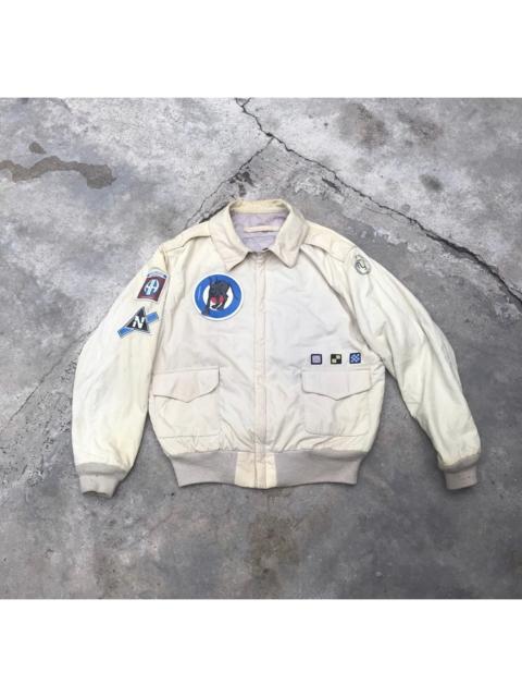 NEIGHBORHOOD Vintage AW00” Neighbourhood Airborne Patches Bomber Jacket