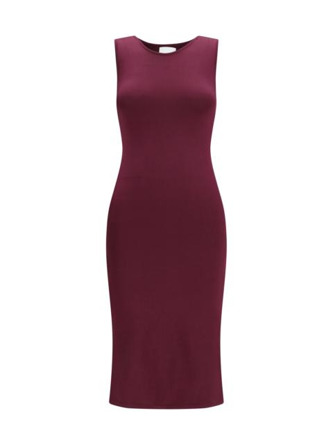 SA SU PHI Sa Su Phi Sleeveless Slim-fit Long Silk Dress