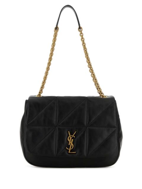 SAINT LAURENT Saint Laurent Women Black Nappa Leather Medium Jamie 4.3 Shoulder Bag