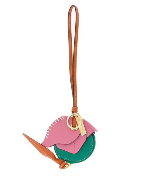 Prada Prada Women Multicolor Leather Keyring