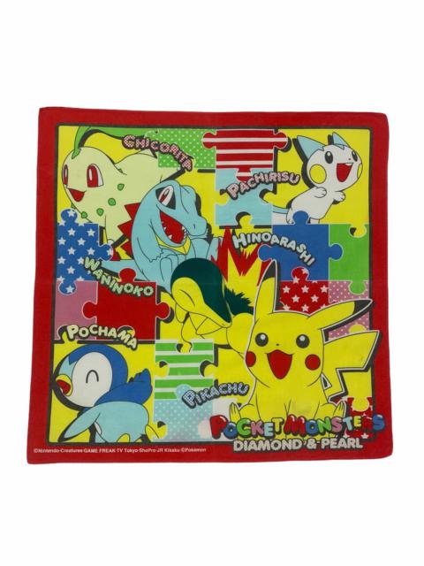 Other Designers Nintendo - pokemon pocket monster bandana handkerchief pocket square