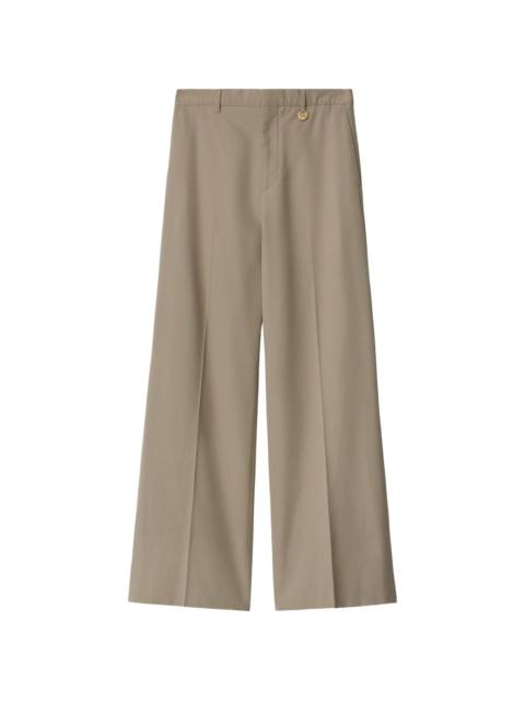 Burberry silk tailored trousers