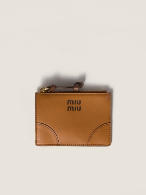 Miu Miu Leather card holder