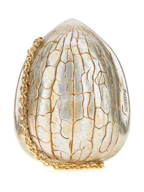 Other Designers J.W. ANDERSON - Jw Anderson Women Two-Tone Resin Walnut Clutch