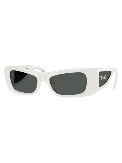 VERSACE Versace Dark Grey Cat Eye Ladies Sunglasses VE4481 314/87 54