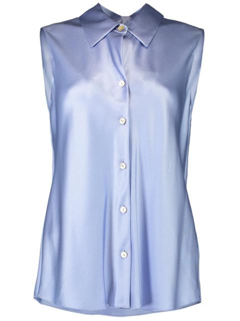 Vince SLEEVELESS BIAS SHIRT