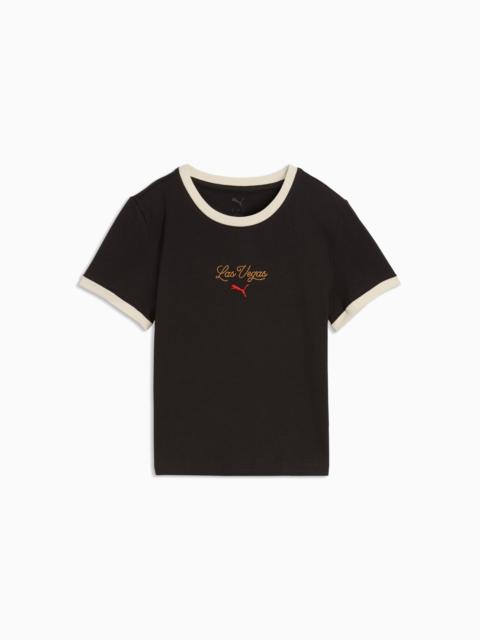 PUMA Wardrobe Essentials Las Vegas Women's Slim Tee