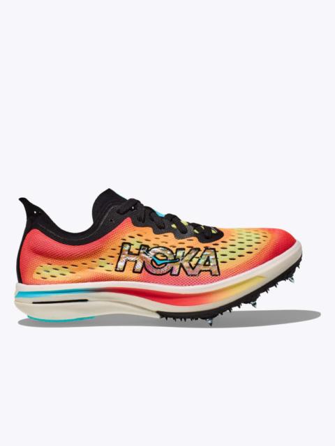HOKA Cielo FLYX Shoes in Black/Yuzu