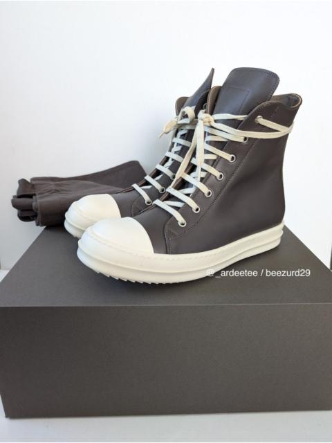 Rick Owens 💥1/1 SAMPLE DUST LEATHER RAMONES HIGH