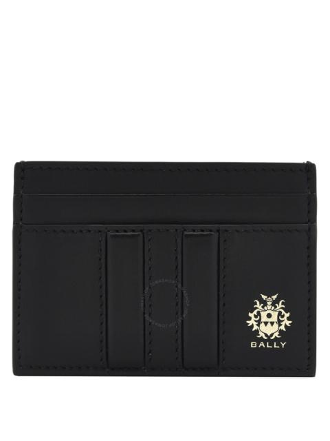 Other Designers Bally Embossed Logo Leather Card Case
