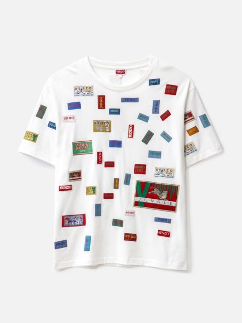 KENZO OVERSIZED ARCHIVES LABELS T-SHIRT