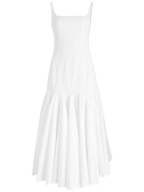 Jacquemus Le Robe Agave Cotton-poplin Midi Dress