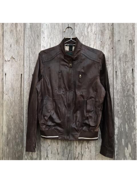 Other Designers Vintage - Vintage Henry Cotton’s Leather Jacket