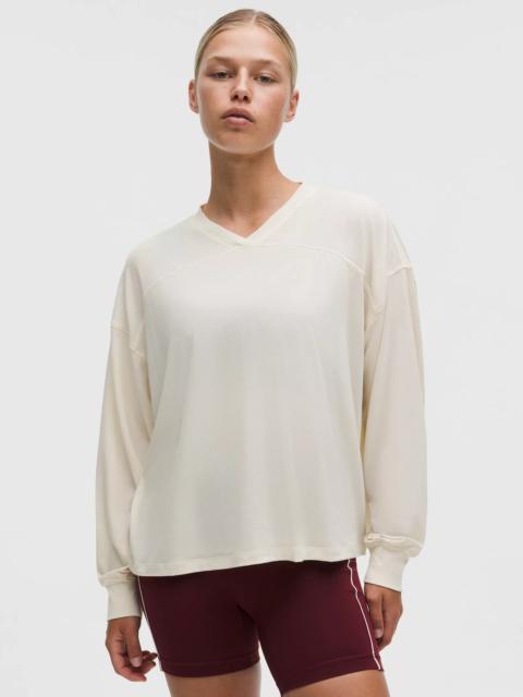 lululemon Jersey Training V-Neck Long-Sleeve Shirt